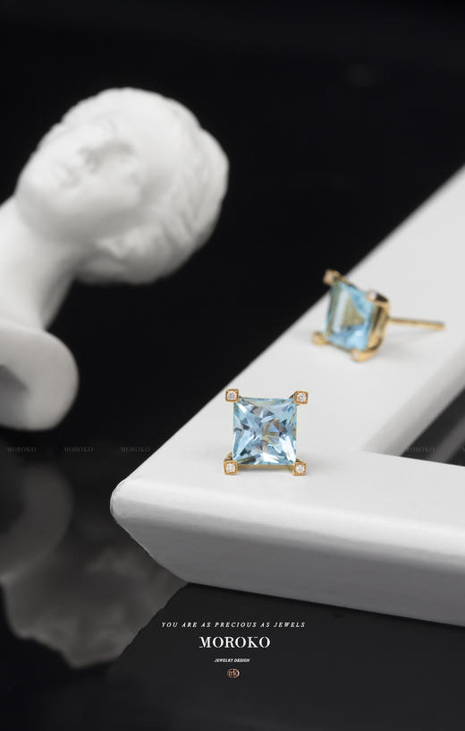 人鱼之泪|耳钉 商品图1