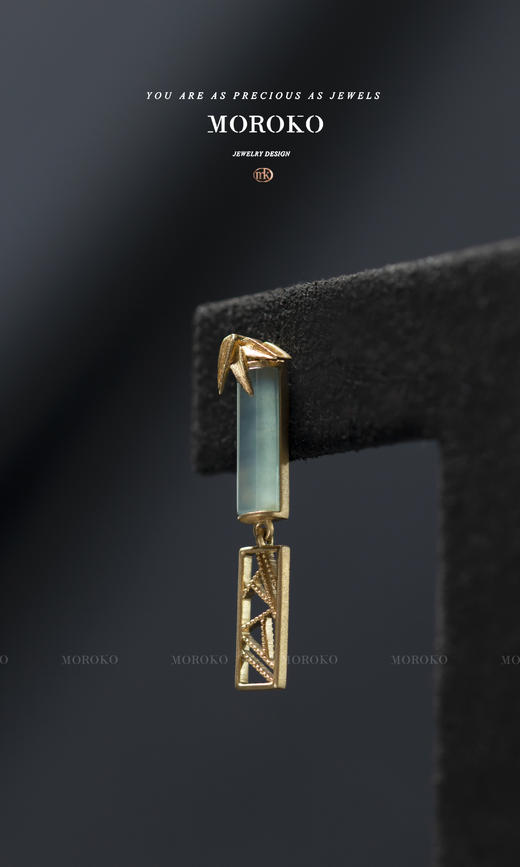 采竹|耳钉 商品图2