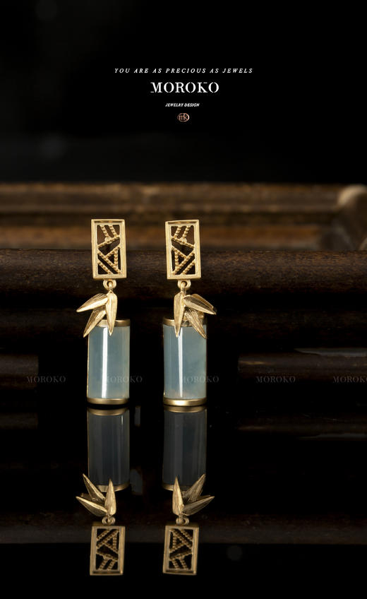 采竹|耳钉 商品图0