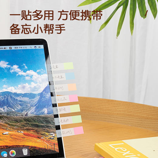 得力指示标签9062(混)12*44mm 商品图3