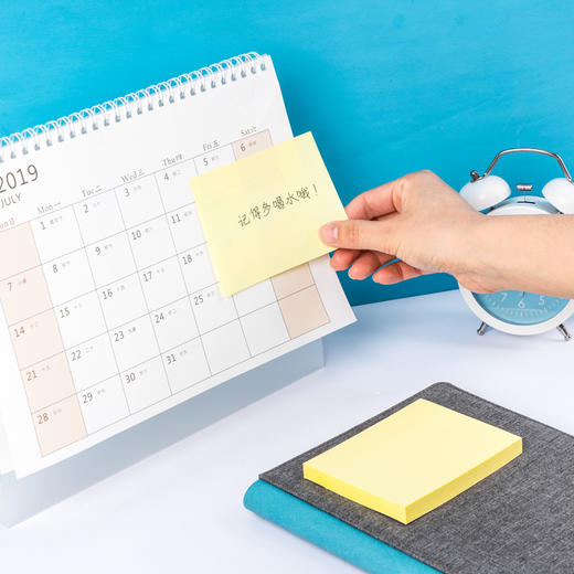 得力易事贴9077黄76*101mm 商品图3