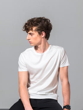 【特价清仓】男女士经典款80支圆领T恤