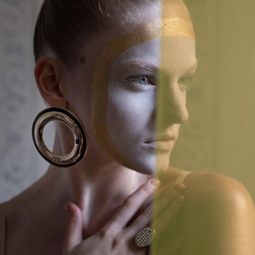 订购10周到｜Acchitto-Cerchio- 经典黑 珐琅 耳环［意大利设计师］ 商品图4