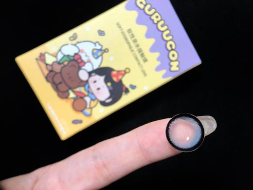 GURUUCON  秋水一泓 月抛 2片  直径 14.5mm | 参考着色 14.0mm | 基弧 8.6 | 含水 42% | 新锐国货 商品图4