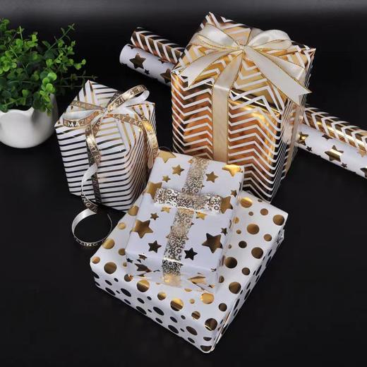 QT-包装纸 烫金纸ins风(含配件20元/套） 商品图1