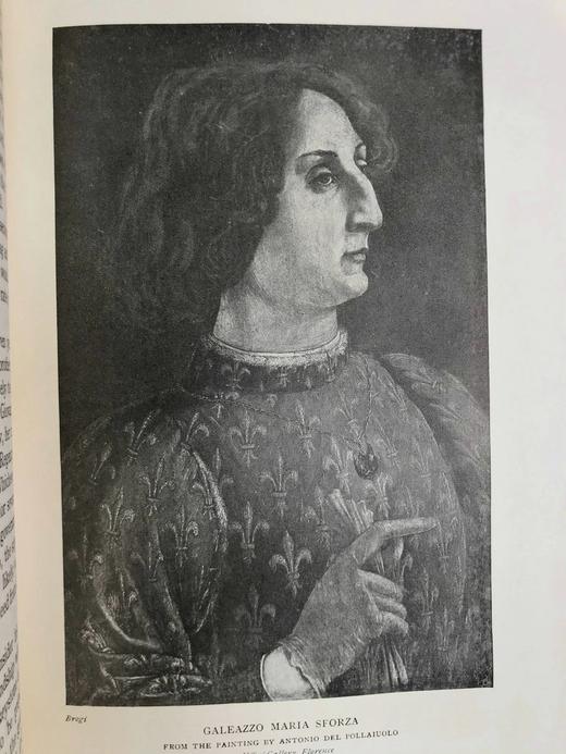 1908年 洛伦佐与佛罗伦萨的黄金时代 24幅插图 漆布精装大32开 商品图9