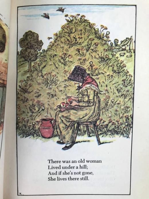 约20世纪晚期  鹅妈妈童谣 凯特·格林纳威49幅彩色插图 精装32开 商品图8