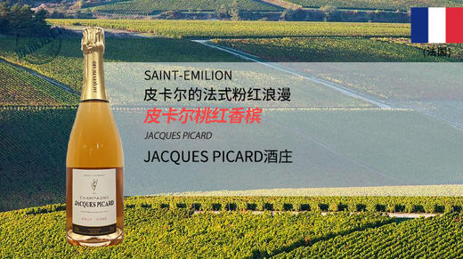 法国-皮卡尔桃红香槟 商品图0