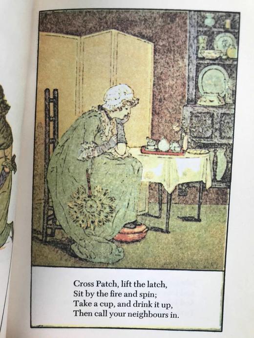 约20世纪晚期  鹅妈妈童谣 凯特·格林纳威49幅彩色插图 精装32开 商品图12