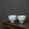 丰子汝窑 初圆杯2入 茶杯单杯手工汝瓷茶具陶瓷开片品茗杯初圆对杯 商品缩略图4