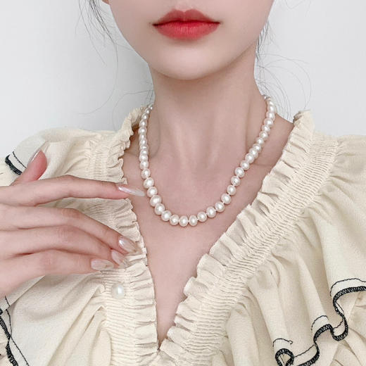 日本TASAKI 田崎 塔思琦同款 巴洛克珍珠项链！ 商品图0