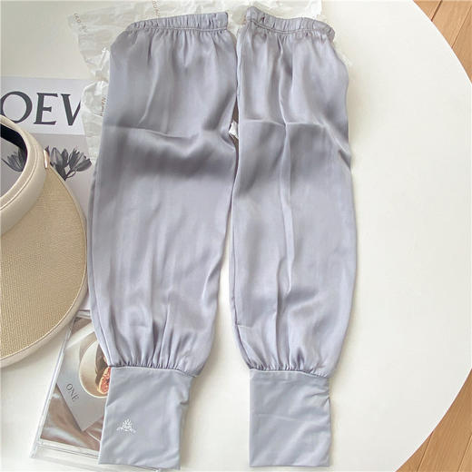 【冰丝透气！宽松防晒冰袖】夏季高品质冰丝袖套，透气宽松手套，防晒冰袖女，防紫外线袖套，纯色开车防晒手套 商品图6