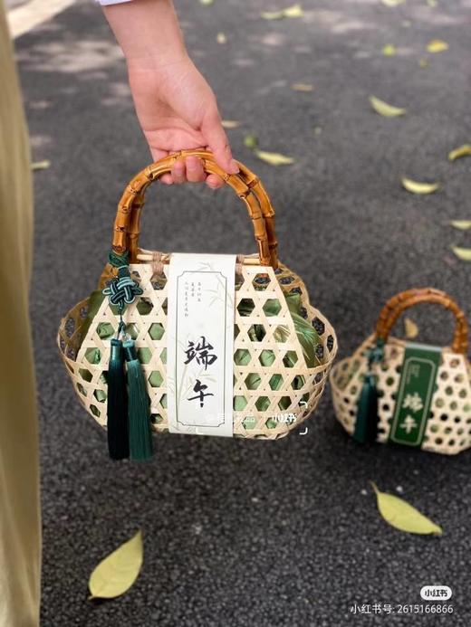 端午花篮（花篮+腰封+竹叶布+流苏） 商品图0