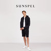 SUNSPEL男士春夏全棉抽绳系带卫裤休闲宽松短裤运动裤 商品缩略图2