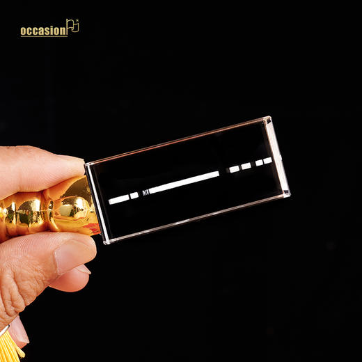 水晶印章毕业季纪念刻字定制大学生全班同学集体留念礼物姓名盖章 商品图9