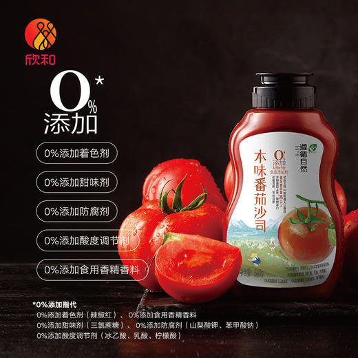 遵循自然本味番茄沙司340g 商品图3