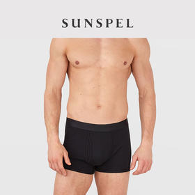 SUNSPEL男士精纺超细长绒棉平角四角内裤