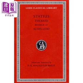 【中商原版】斯塔提乌斯 Thebaid Volume II 英文原版 Statius 希腊文学