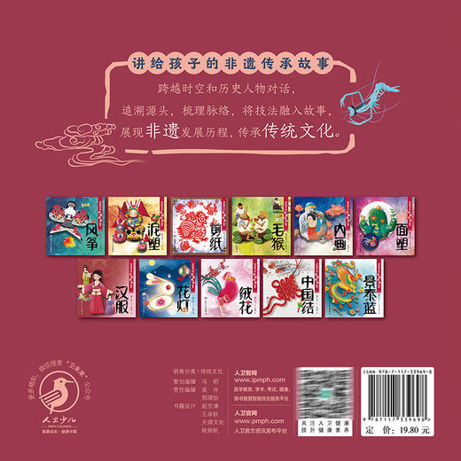 讲给孩子的非遗传承故事 绒花 李时玥 传统文化故事儿童绘本 中国非物质文化遗产传承历程制作技法 人民卫生出版社9787117339698 商品图4