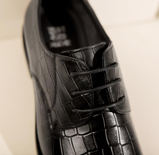 西村名物2023新款系带男单鞋男鞋真皮男士商务皮鞋皮鞋男10711 商品图6