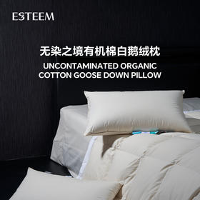 无染之境生态有机棉白鹅绒枕