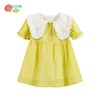 贝贝怡女童花边领短袖连衣裙优雅法式风公主蓬蓬裙女孩洋气裙子 商品缩略图7
