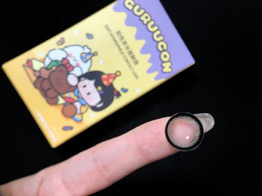 GURUUCON  误翻砚台 月抛 2片  直径 14.5mm | 参考着色 14.0mm | 基弧 8.6 | 含水 42% | 新锐国货 商品图4