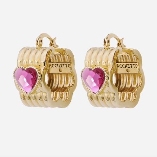 订购10周到｜Acchitto-Corecini-神秘紫 水晶 耳环［意大利设计师］ 商品图3