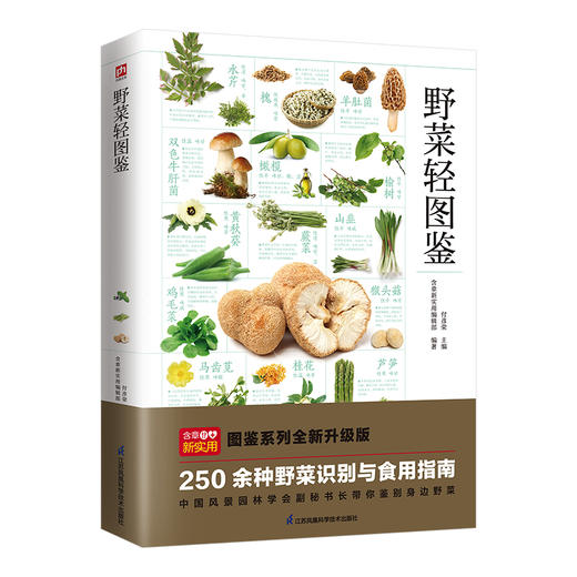 野菜轻图鉴 250余种野菜识别与食用指南 分类 名称  特征识别 生活习性 繁殖方式 科普常见野菜识别知识 享受采摘野菜的乐趣(付彦荣  主编 含章新实用编辑部  编著  凤凰含章出品) 商品图1