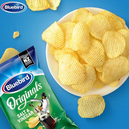 Bluebird蓝鸟咸醋味薯片150g/袋 商品图2