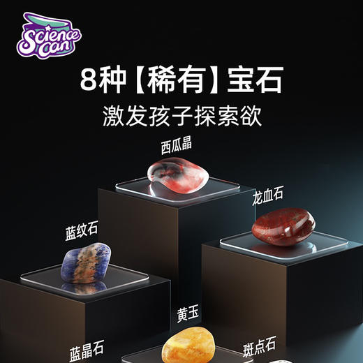 科学罐头160026美国石头浪宝石挖掘 商品图1