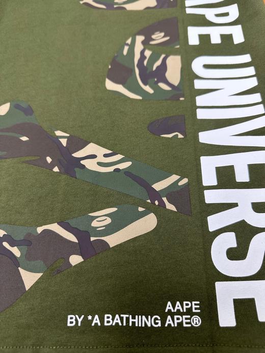 AAPE潮牌猿人头短袖T恤正品保真 商品图9