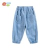 贝贝怡女童柔软轻薄莱赛尔牛仔裤宝宝夏季新款束脚裤洋气宽松长裤 商品缩略图5