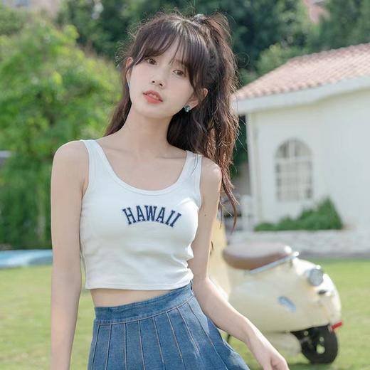 买1送1【赵露思同款】夏季女款内衣内搭带胸垫学生初中生小吊带内搭外穿 商品图1