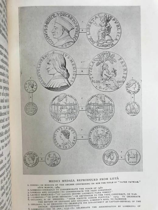 1908年 洛伦佐与佛罗伦萨的黄金时代 24幅插图 漆布精装大32开 商品图7