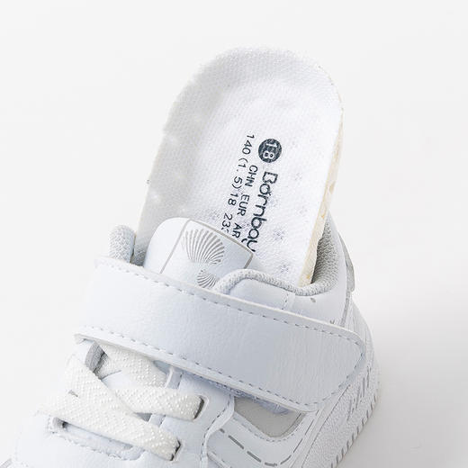 贝贝怡男女童时尚休闲板鞋宝宝鞋春秋简约学步鞋防撞防滑包头童鞋 商品图7