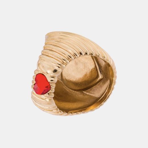 北京仓｜Acchitto-Cor-红色 心形水晶 戒指［意大利设计师］ 商品图1