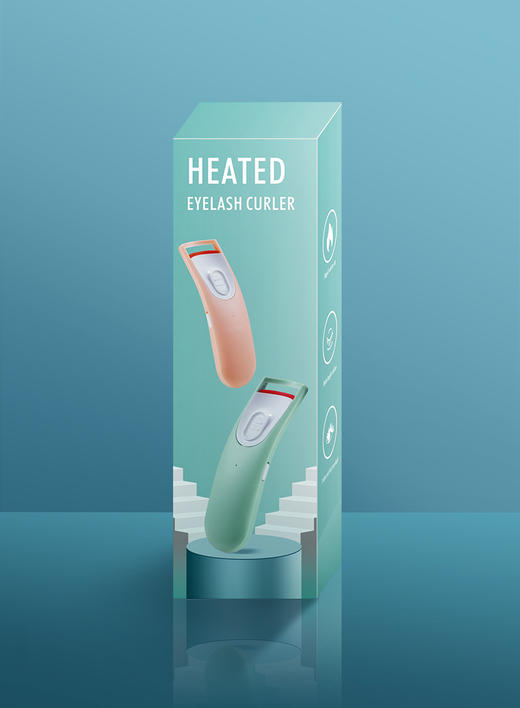 白小贝睫毛卷烫器电热睫毛夹TL1201烫睫毛器卷翘加热睫毛烫卷器夹眼睫毛定型工具 商品图13