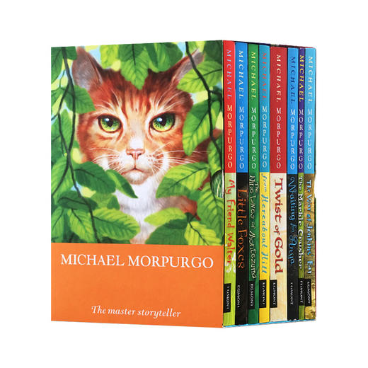 Collins柯林斯 麦克莫波格小说合集8册盒装 英文原版 Michael Morpurgo 8 Set Collection 英文版儿童经典成长小说 进口英语课外阅读书籍 商品图0