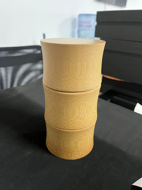 竹桶茶叶罐