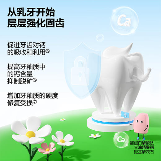 【品牌直发】参半儿童锁钙防蛀牙膏蜜瓜味 --60g 商品图4