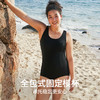 遐大胸显小大码泳衣女夏美背微胖女孩遮肉显瘦2023新品连体游泳衣 商品缩略图3