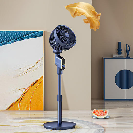 【整屋循环！立体送风！】康佳机械/遥控循环扇 空调好伴侣节能省电风扇 三档调节广角摇摆送风 省电低音低噪家用卧室宿舍台式扇 商品图2