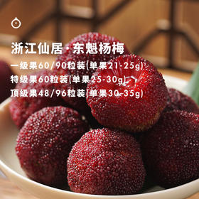 ✨【仙居东魁杨梅】只有一周的极短赏味期