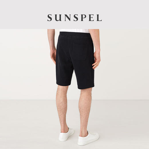 SUNSPEL男士春夏全棉抽绳系带卫裤休闲宽松短裤运动裤 商品图1