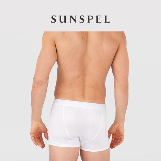 SUNSPEL男士精纺超细长绒棉平角四角内裤 商品图3