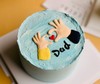 【臻品系列】---【父亲节蛋糕】网图--手绘【Dad】 商品缩略图0