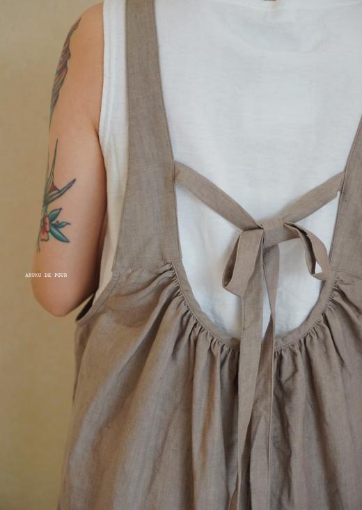 Gauze2色背带裤 商品图2