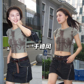 新品上身｜短上衣+牛仔裙，自带秀场感的搭配✨