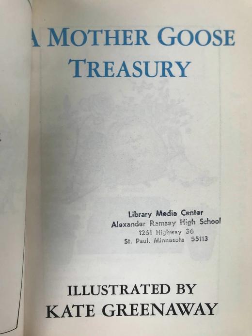 约20世纪晚期  鹅妈妈童谣 凯特·格林纳威49幅彩色插图 精装32开 商品图3